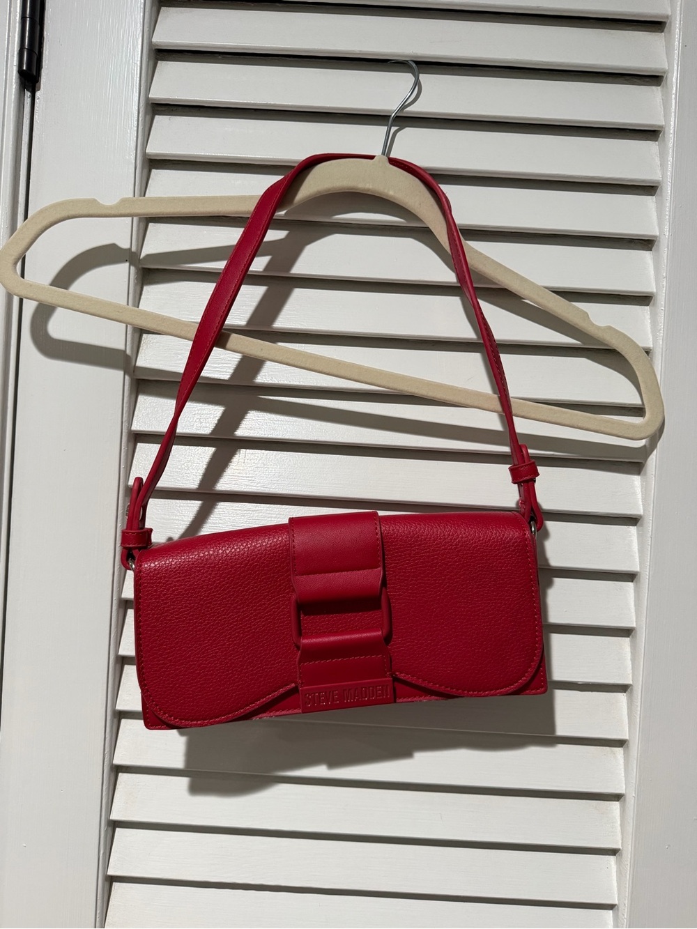 Red Steve Madden Purse